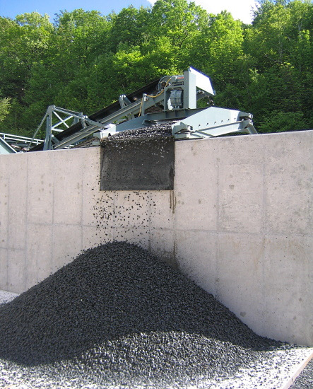 Shaker Screen Separting Sand And Aggregate