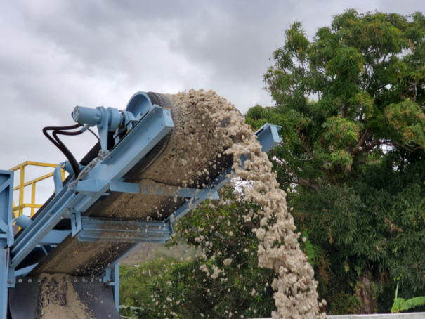 Conveyor Belt Discharge
