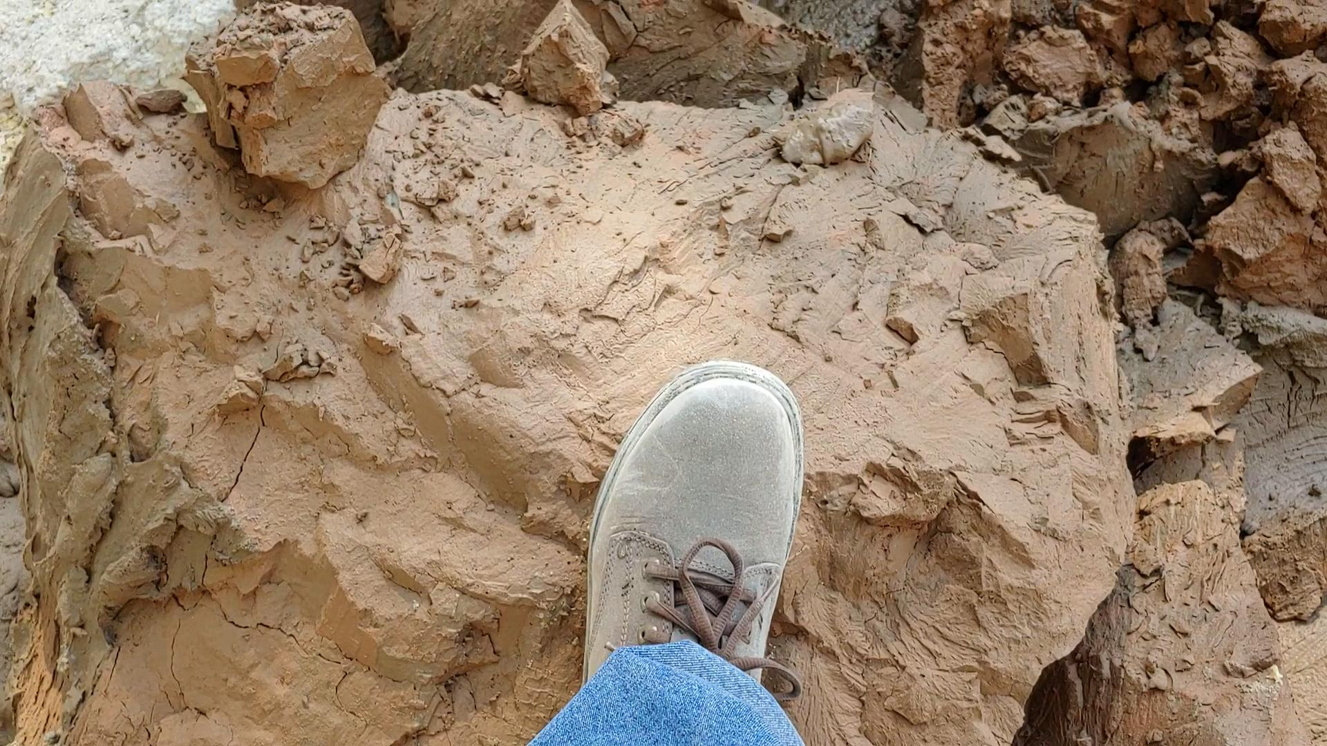 Reclaimed Used Cement From A Jadair Redi-Wash Washout System