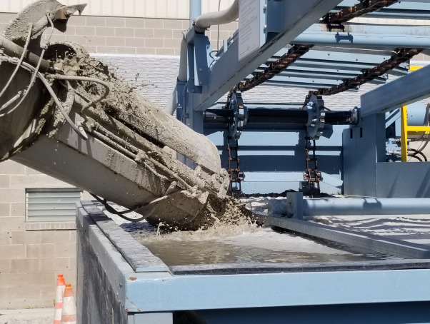 Fast mixer Washout